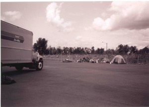 The early set-up at Sunderland Yard.
