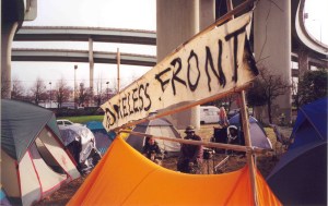 Under the Fremont Bridge